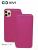 Чехол-книжка Xivi для APPLE iPhone 12 6.7, Fashion Case, на магните, экокожа, цвет ярко-розовый 1