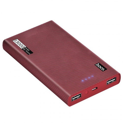 hoco-b36-wooden-mobile-power-bank-13000-mAh-usb