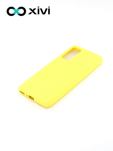 Накладка задняя Xivi для HUAWEI Honor 30 , Silicon Case, силикон, матовая, №41, цвет жёлтый 3