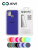 Накладка задняя Xivi для SAMSUNG Galaxy A21S, Silicon Case, силикон, матовая, №47, цвет синий 5