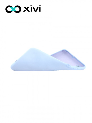 Накладка задняя Xivi для SAMSUNG Galaxy A50 A30S A50S, Silicon Case, силикон, матовая, №42, цвет сиреневый 6