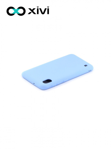 Накладка задняя Xivi для SAMSUNG Galaxy A10 A105, Silicon Case, силикон, матовая, №42, цвет сиреневый 4