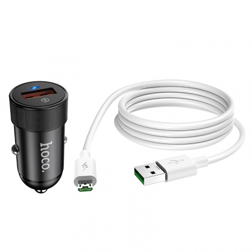 hoco-z32a-flash-power-fully-compatible-car-charger-set-with-micro-usb-7pin-folded