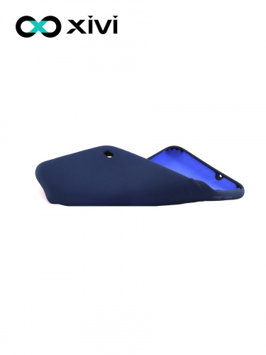 Накладка задняя Xivi для SAMSUNG Galaxy A10 A105, Silicon Case, силикон, матовая, №2, цвет индиго, тёмный 6