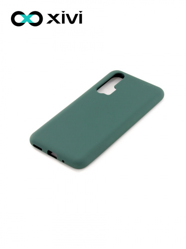 Накладка задняя Xivi для HUAWEI HONOR 20 PRO, Silicon Case, силикон, матовая, №46, цвет изумрудный 3