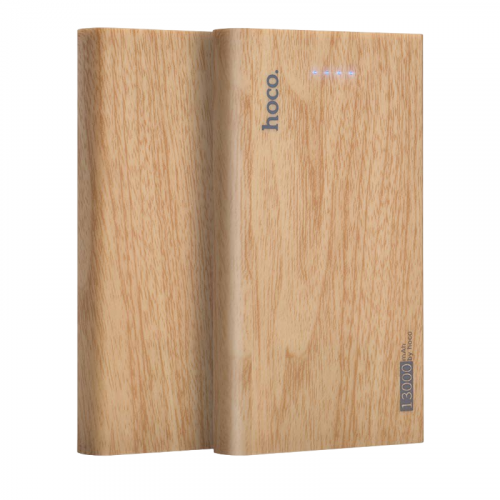 hoco-b36-wooden-mobile-power-bank-13000-mAh-oak-wood-PhotoRoom