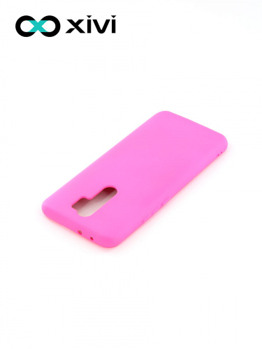 Накладка задняя Xivi для XIAOMI Redmi 9, Silicon Case, силикон, матовая, №33, цвет розовый 4