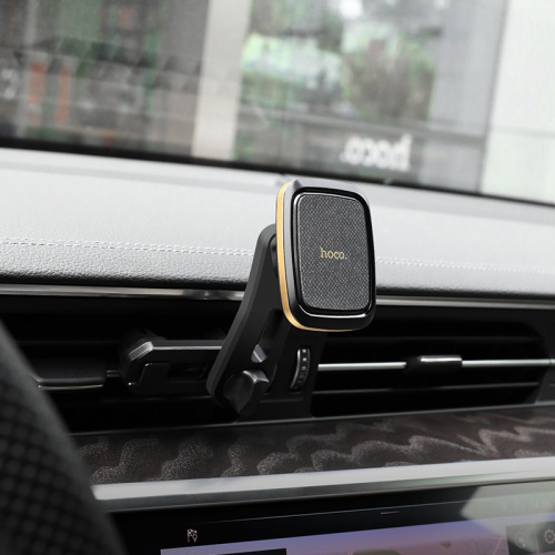 hoco-ca57-leader-double-air-outlet-magnetic-car-holder-compact