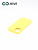 Накладка задняя Xivi для APPLE iPhone 12 5.4, Silicon Case, силикон, матовая, №41, цвет жёлтый 4