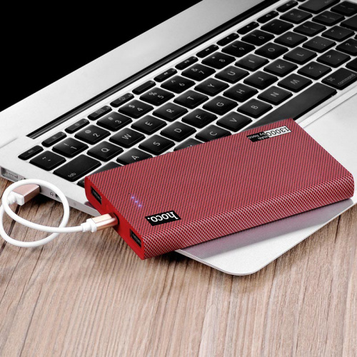 hoco-b36-wooden-mobile-power-bank-13000-mAh-charging