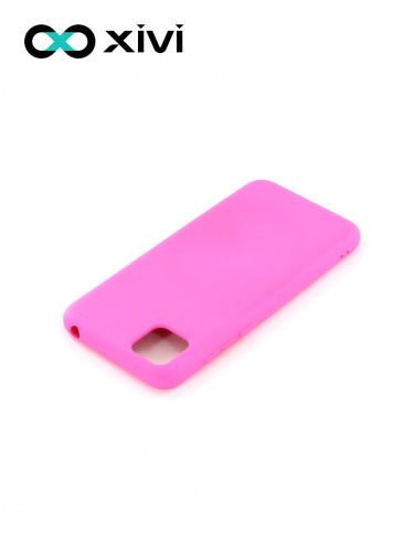 Накладка задняя Xivi для HUAWEI Y5P 2020 HONOR9S, Silicon Case, силикон, матовая, №33, цвет розовый 4