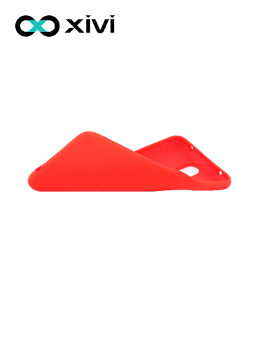 Накладка задняя Xivi для XIAOMI Redmi 8, Silicon Case, силикон, матовая, №4, цвет морковный 6