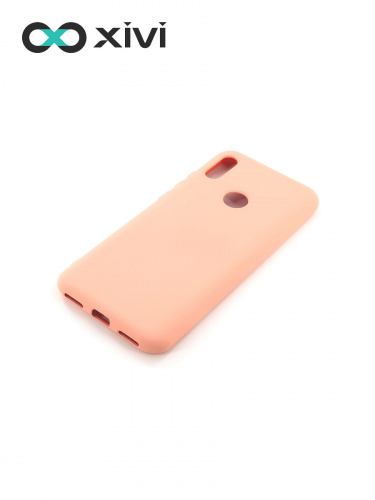 Накладка задняя Xivi для HUAWEI Y6 PRIME 2019 Y6S, Silicon Case, силикон, матовая, №39, цвет бежевый 3