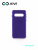 Накладка задняя Xivi для SAMSUNG  Galaxy S10, Silicon Case, силикон, матовая, №17, цвет фиолетовый 1