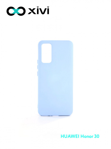 Накладка задняя Xivi для HUAWEI Honor 30 , Silicon Case, силикон, матовая, №42, цвет сиреневый 1