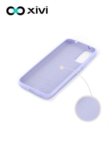 Накладка задняя Xivi для HUAWEI Honor 30 , Silicon Case, силикон, матовая, №11, цвет лавандовый 2