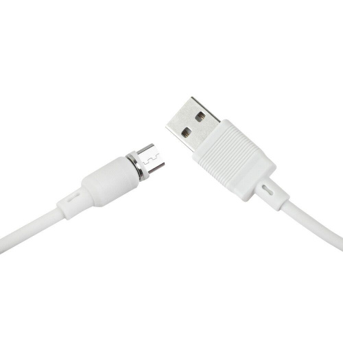 kabel-xo-microusb-nb187-pvc-magnetic-2.1a-1m-white-61105728023020