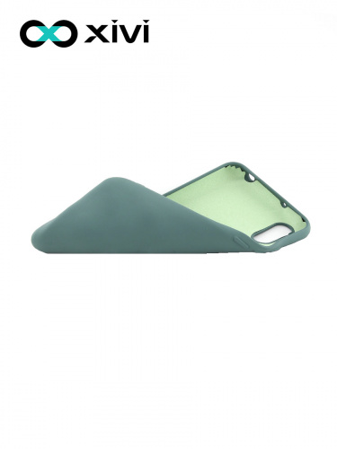 Накладка задняя Xivi для XIAOMI Redmi 9A, Silicon Case, силикон, матовая, №56, цвет зелёный 6