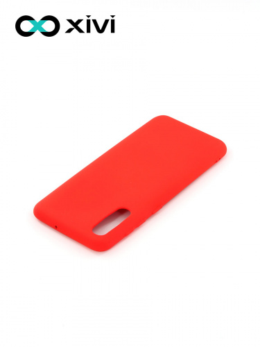 Накладка задняя Xivi для SAMSUNG Galaxy A50 A30S A50S, Silicon Case, силикон, матовая, №4, цвет морковный 4