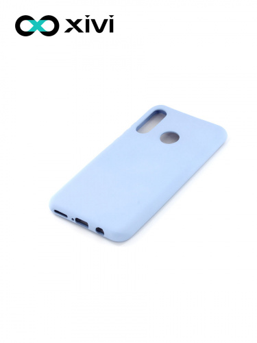 Накладка задняя Xivi для HUAWEI P30 Lite Nova 4E, Silicon Case, силикон, матовая, №42, цвет сиреневый 3