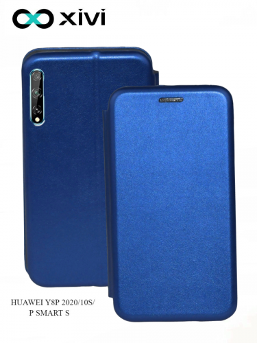 Чехол-книжка Xivi для HUAWEI Y8P 202010SP SMART S, Fashion Case, на магните, экокожа, цвет синий 1
