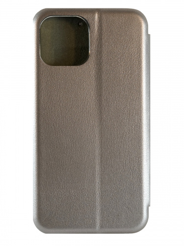 Чехол-книжка Xivi для APPLE iPhone 13 Mini (5.4), Fashion Case, на магните, экокожа, цвет: серый