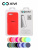Накладка задняя Xivi для HUAWEI Honor 10, Silicon Case, силикон, матовая, №4, цвет морковный 5