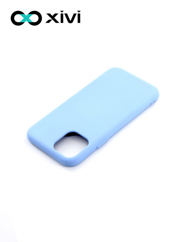 Накладка задняя Xivi для APPLE iPhone 11 Pro, Silicon Case, силикон, матовая, №42, цвет сиреневый 4