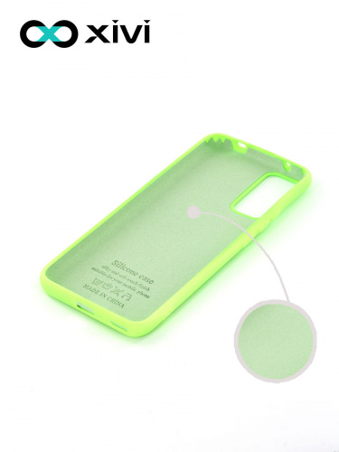 Накладка задняя Xivi для HUAWEI Honor 30 , Silicon Case, силикон, матовая, №61, цвет салатовый 2