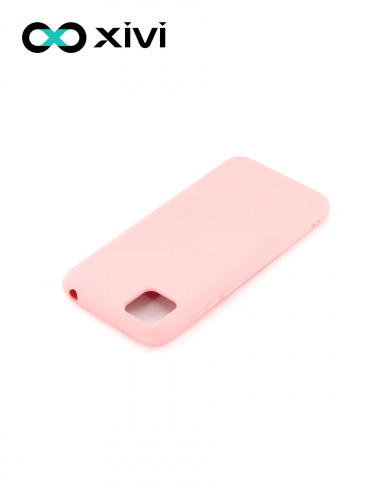 Накладка задняя Xivi для HUAWEI Y5P 2020 HONOR9S, Silicon Case, силикон, матовая, №19, цвет розовый 4