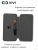 Чехол-книжка Xivi для SAMSUNG Galaxy A01A015, Fashion Case, на магните, экокожа, цвет серый 3