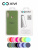 Накладка задняя Xivi для HUAWEI Y9 PRIME P SMART Z, Silicon Case, силикон, матовая, №57, цвет зелёный 5