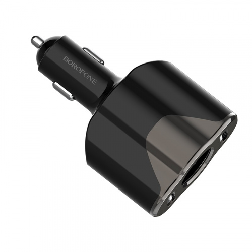 borofone-bz7-drivego-dual-usb-port-with-cigarette-lighter-socket-car-charger-adapter