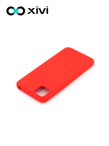Накладка задняя Xivi для HUAWEI Y5P 2020 HONOR9S, Silicon Case, силикон, матовая, №4, цвет морковный 4