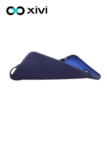 Накладка задняя Xivi для APPLE iPhone 7 8 Plus, Silicon Case, силикон, матовая, №2, цвет индиго, тёмный 6