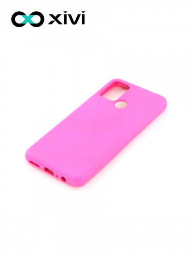 Накладка задняя Xivi для HUAWEI Honor 9A, Silicon Case, силикон, матовая, №33, цвет розовый 3