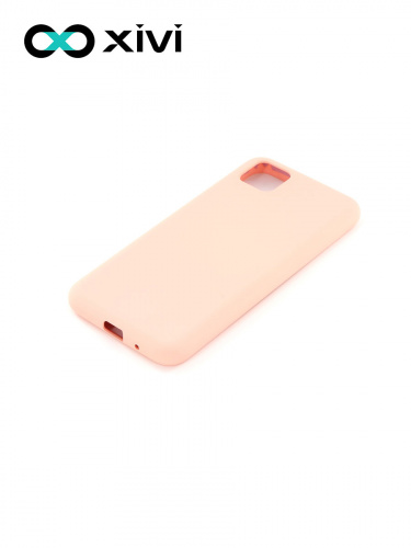 Накладка задняя Xivi для HUAWEI Y5P 2020 HONOR9S, Silicon Case, силикон, матовая, №30, цвет розовый 3