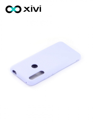 Накладка задняя Xivi для HUAWEI Y9 PRIME P SMART Z, Silicon Case, силикон, матовая, №11, цвет лавандовый 4