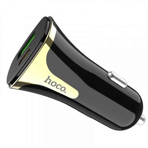 hoco-z31a-colossus-pd-qc30-car-charger-logo