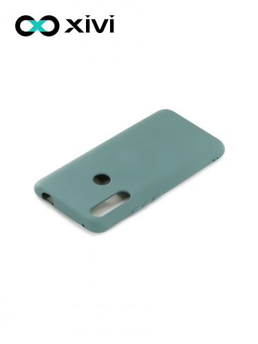Накладка задняя Xivi для HUAWEI Y9 PRIME P SMART Z, Silicon Case, силикон, матовая, №56, цвет зелёный 4