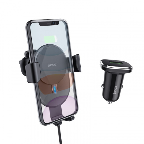 hoco-cw25-delight-in-car-wireless-charging-holder-set-with-charger