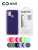 Накладка задняя Xivi для SAMSUNG Galaxy A21S, Silicon Case, силикон, матовая, №17, цвет фиолетовый 5