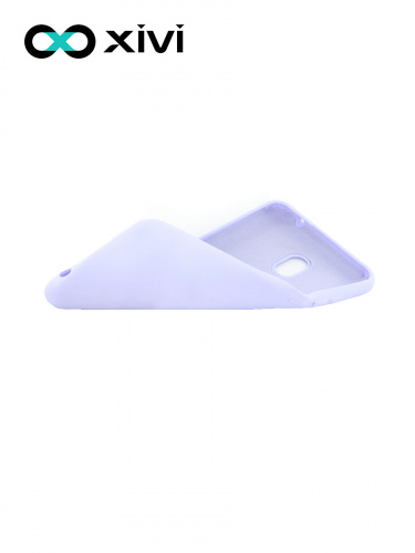 Накладка задняя Xivi для XIAOMI REDMI 8A, Silicon Case, силикон, матовая, №11, цвет лавандовый 6