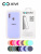 Накладка задняя Xivi для HUAWEI Y6 PRIME 2019 Y6S, Silicon Case, силикон, матовая, №11, цвет лавандовый 5