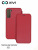 Чехол-книжка Xivi для SAMSUNG Galaxy S21, Fashion Case, на магните, экокожа, цвет красный 1