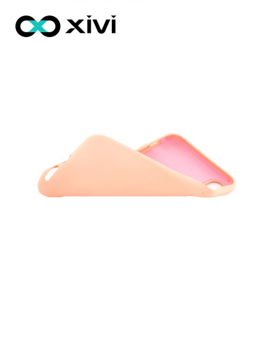 Накладка задняя Xivi для APPLE iPhone XR, Silicon Case, силикон, матовая, №39, цвет бежевый 6