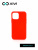 Накладка задняя Xivi для APPLE iPhone 12 6.7, Silicon Case, силикон, матовая, №4, цвет морковный 1