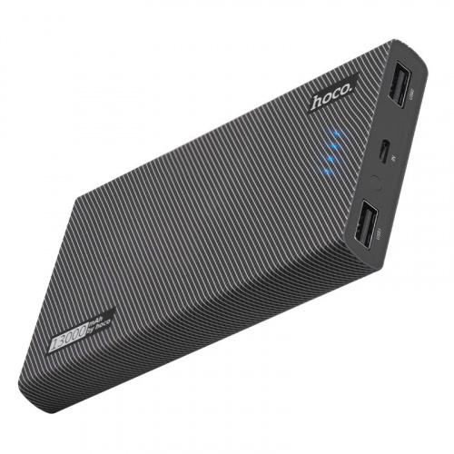 hoco-b36-wooden-mobile-power-bank-13000-mAh-display