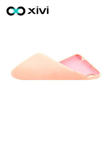 Накладка задняя Xivi для HUAWEI Y6 PRIME 2019 Y6S, Silicon Case, силикон, матовая, №39, цвет бежевый 6