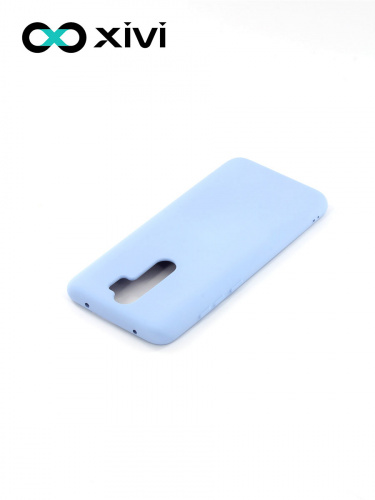 Накладка задняя Xivi для XIAOMI REDMI NOTE 8 PRO, Silicon Case, силикон, матовая, №42, цвет сиреневый 4